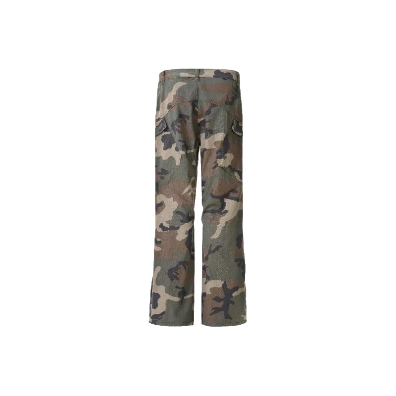 Fashionable Loose Cotton Casual Pants-1