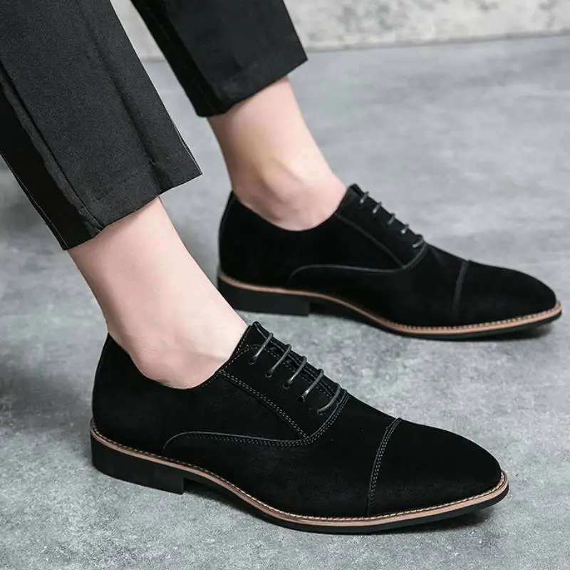 Retro Simple Dress Shoes-5