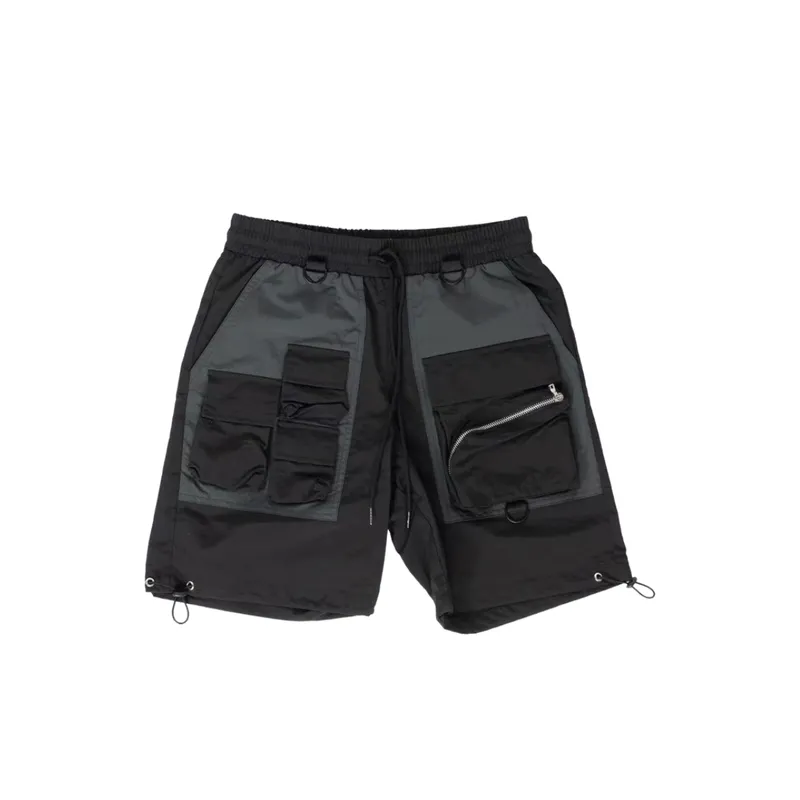 Multi Pocket Loose Casual Shorts-6
