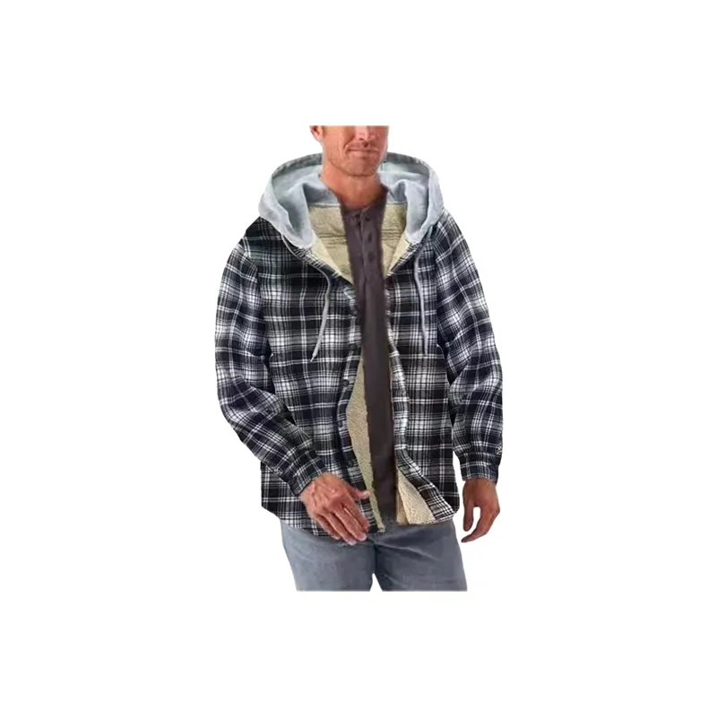 Simple Basics Flannel Jacket-5