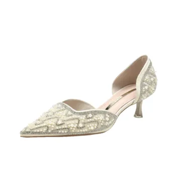 Fashionable Plain High Heels
