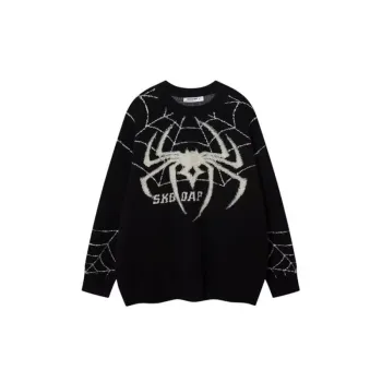 Hip hop Spider Knitted Sweater