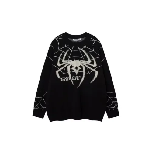 Hip hop Spider Knitted Sweater