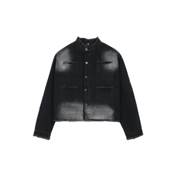 Fashionable Simple Denim Jacket