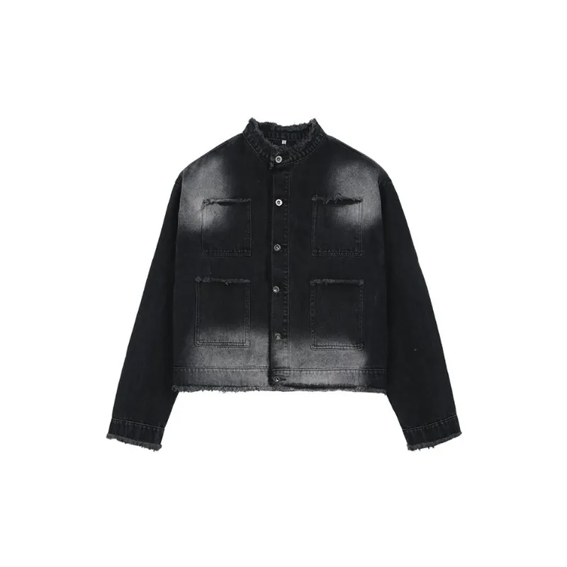 Fashionable Simple Denim Jacket-2