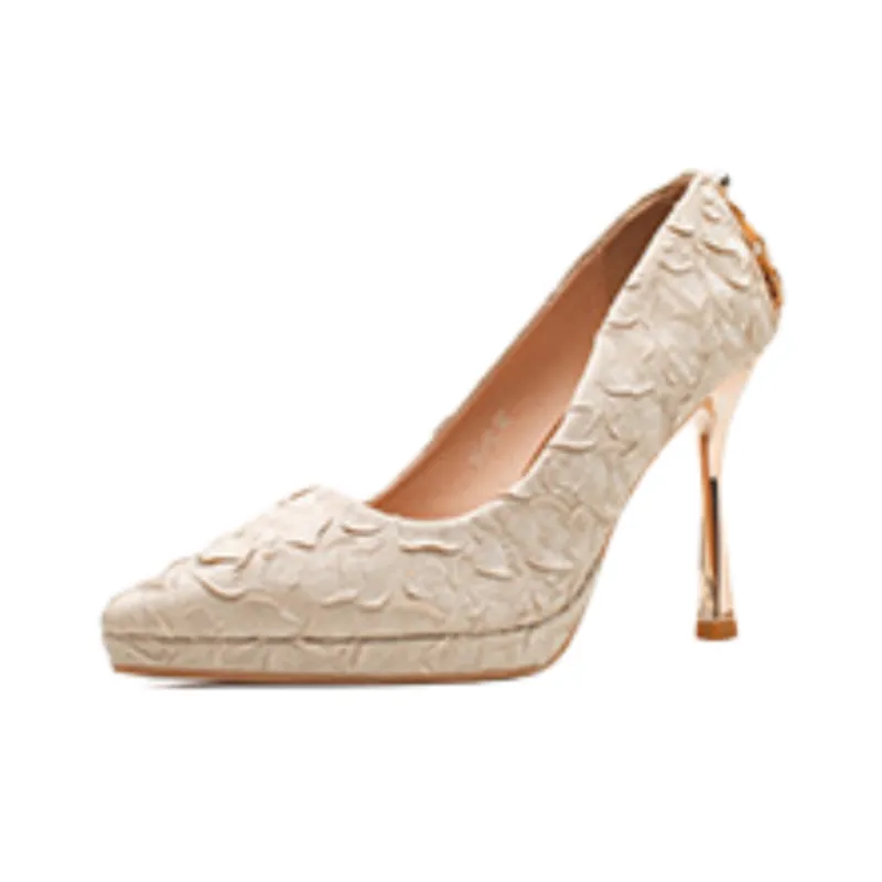 Elegant Rhinestone High Heels-0