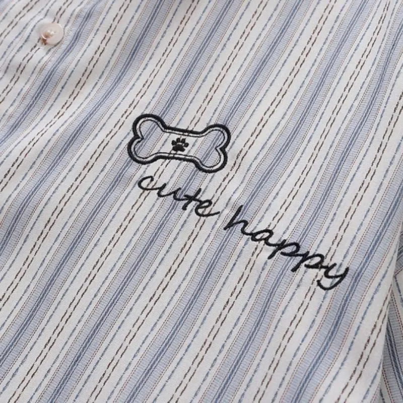 Street Loose 100% Cotton Shirt Unisex-2