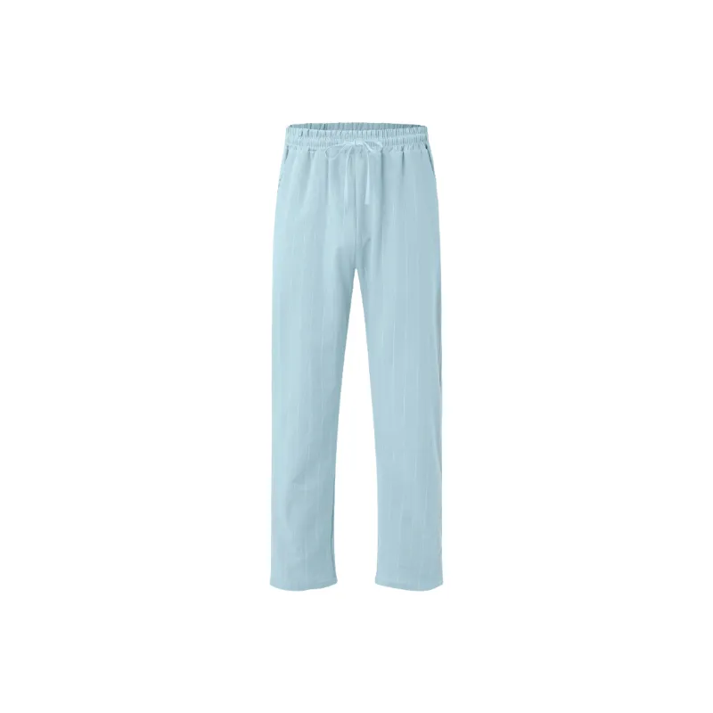 Fashionable Basics Blended Synthetic Fabrics Casual Pants Unisex-0
