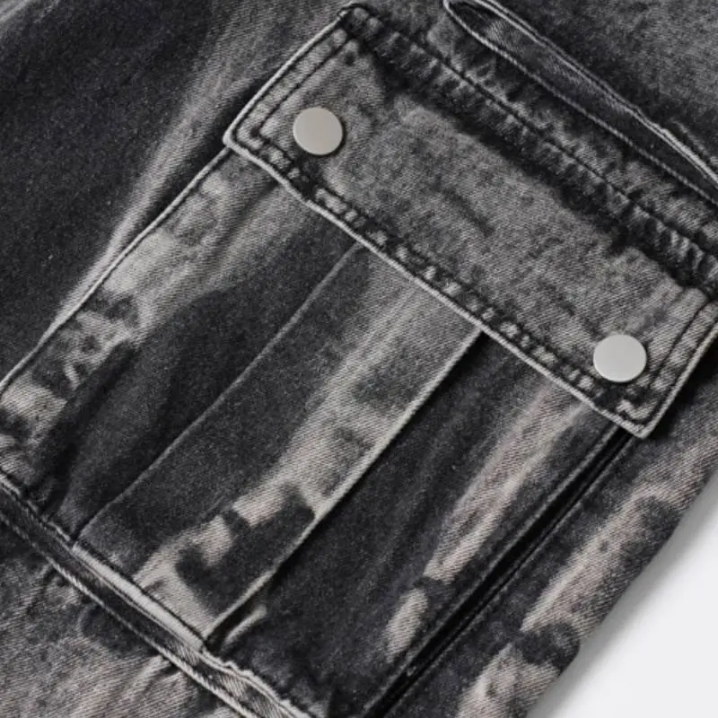 Casual Retro Cargo Pants-3