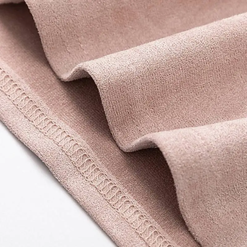 Simple Loose Blended Synthetic Fabrics Vest-7