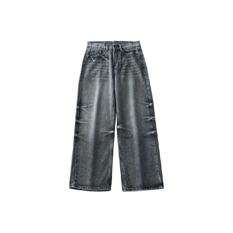 Casual Breathable Jeans-0