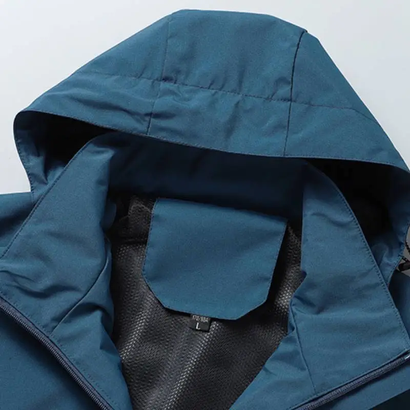 Casual Loose Blended Synthetic Fabrics Jacket-5