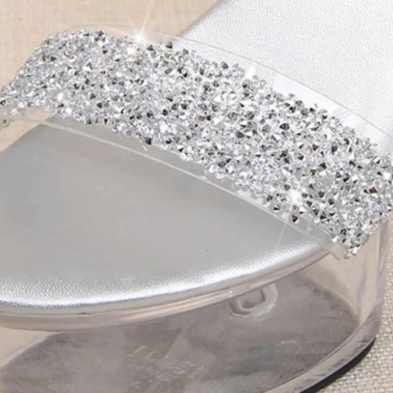 Simple Sequins High Heels-7
