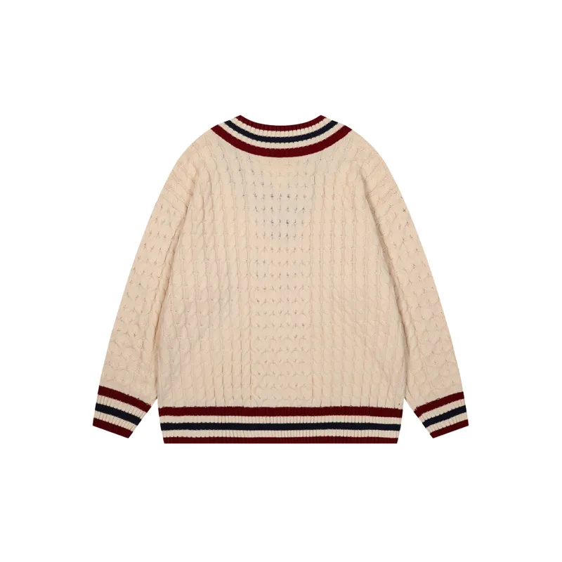 Loose Casual Acrylic Fibres Sweater-5