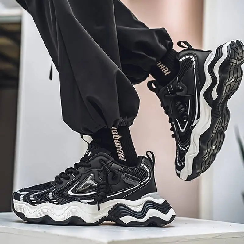 Breathable Casual Chunky Sneakers-7