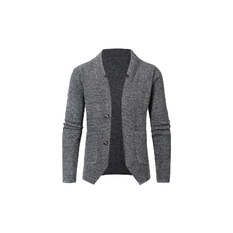 Casual Business Cotton Blended Fabric Knitwear-1