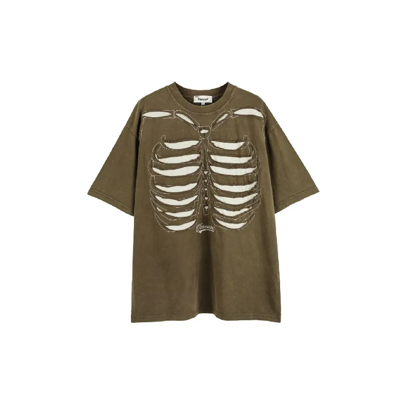 Fashionable Loose 100% Cotton T Shirt Unisex-4