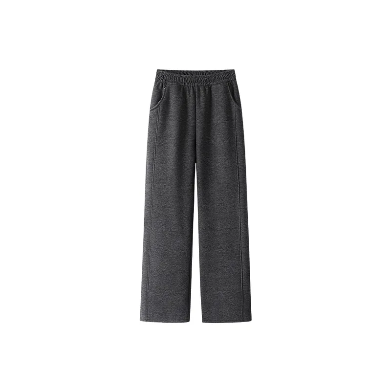 Fashionable Sporty Polyester Casual Pants Women-4