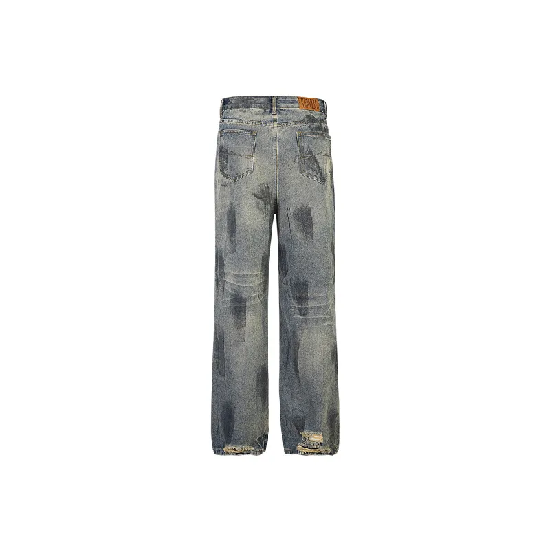 Retro Paint Jeans-1