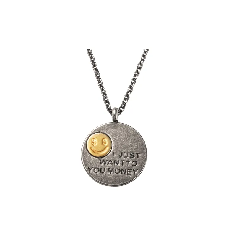 Trendy Smiley Face Necklace