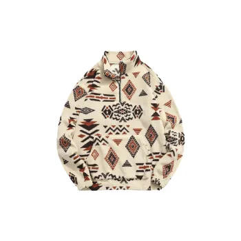 Simple Casual Polar Fleece Sweatshirt