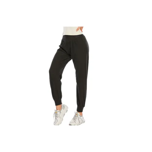 Simple Loose Lycra Casual Pants Women