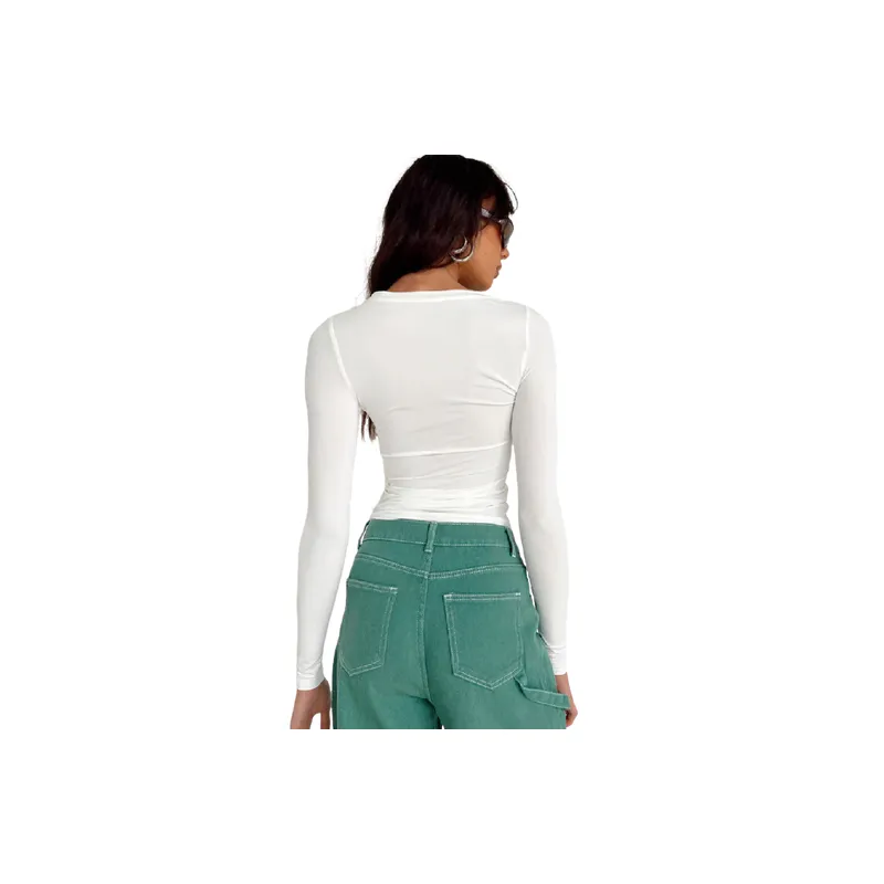 Fashionable Casual Polyester T Shirt Women-1
