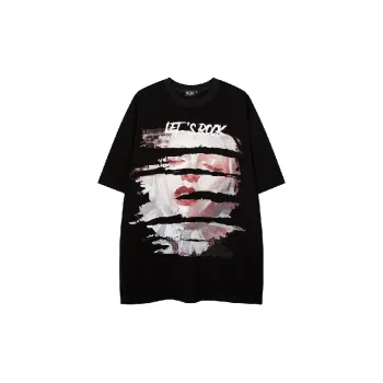 Street Print 100% Cotton T Shirt