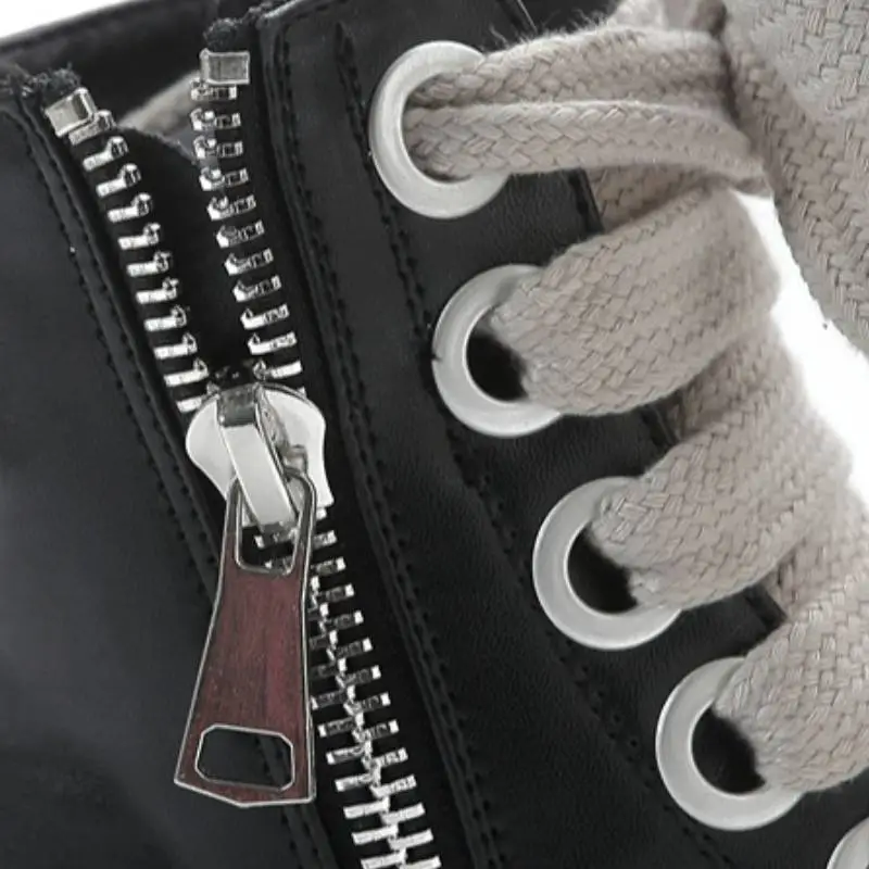 Fashionable Street Ankle Boots-1