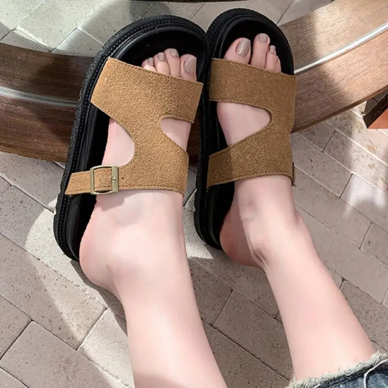 Simple Casual Beach Sandals-7
