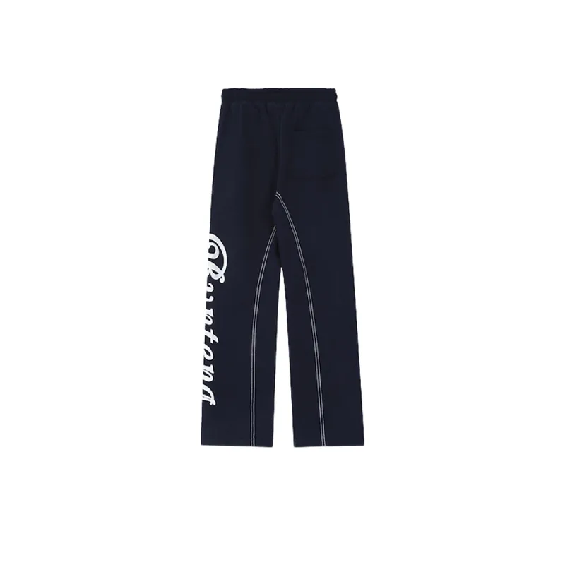 Loose Casual Knit Sweatpants-1