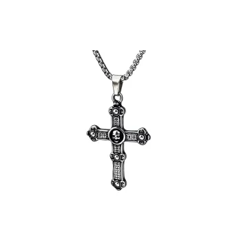 Cross Stainless Steel Skull Vintage Necklace
