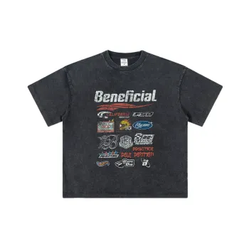 Street Washed 100% Cotton T Shirt