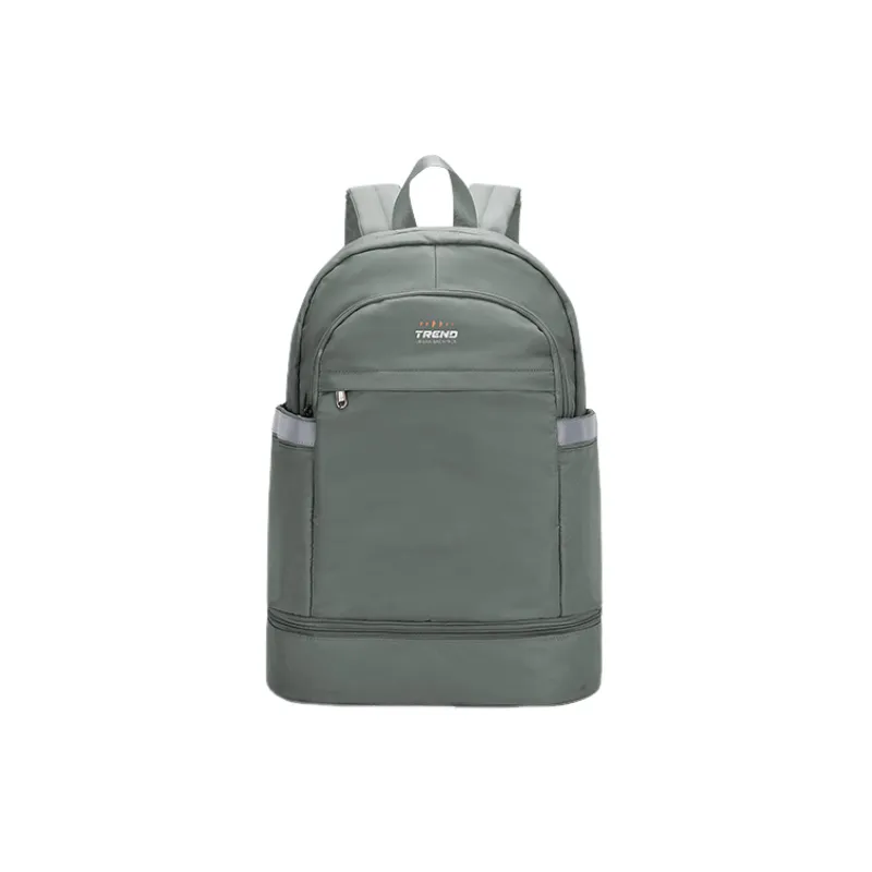 Sporty Plain Backpack Unisex-6