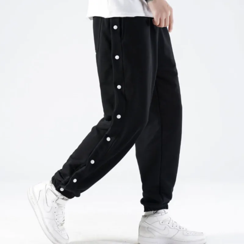 Sporty Loose Casual Pants-2