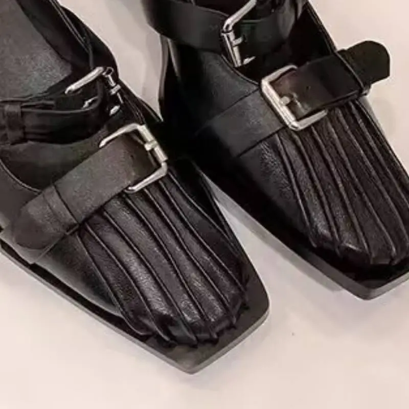 Retro Fashionable Mary Jane Shoes-4