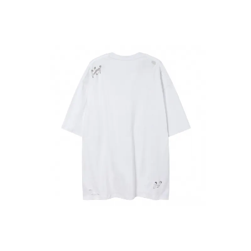 Trendy Loose 100% Cotton T Shirt-1