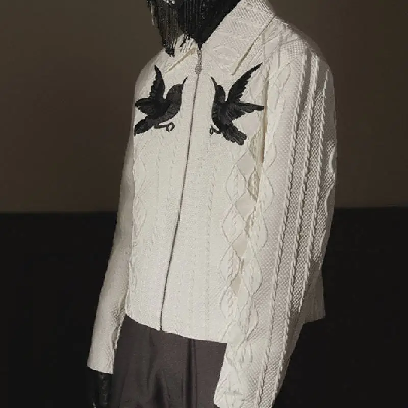 Trendy Embroidered Jacket-1