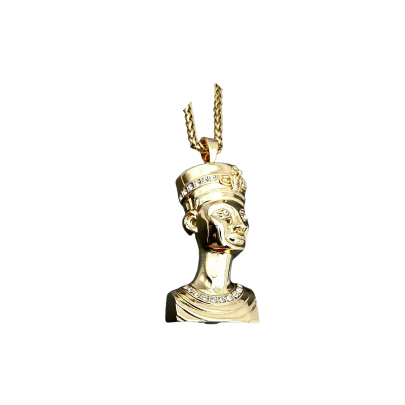 Pharaoh Hip Hop Gold Plated Pendant-2