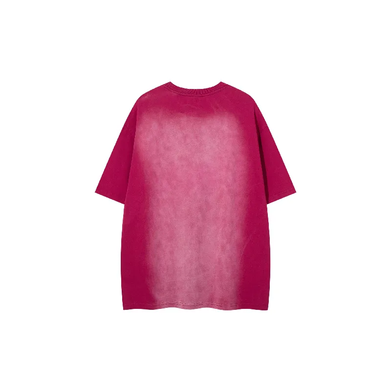 Loose Washed 100% Cotton T Shirt-1