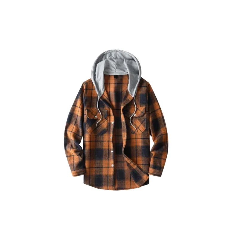 Casual Retro Woolen Fabric Shirt-7