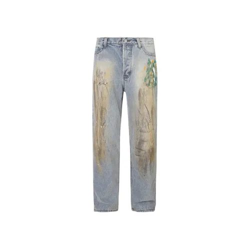 Retro Loose Straight-Leg Cleanfit Jeans