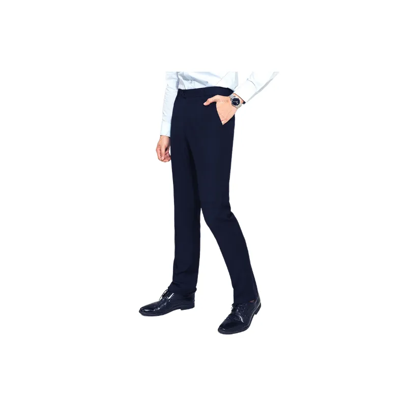 Casual Business Serge Suit Trousers Man-2