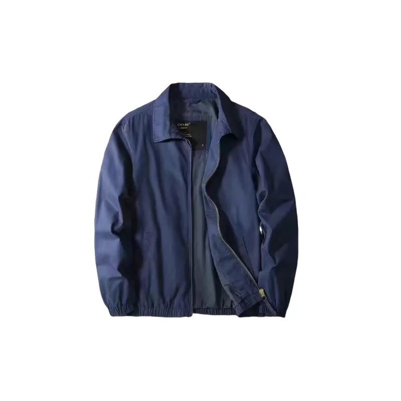 Business Loose Blended Synthetic Fabrics Jacket-1