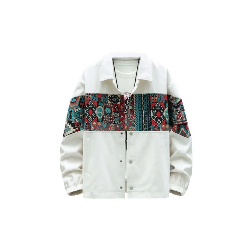 Fashion Casual Contrast Color Jacket-2