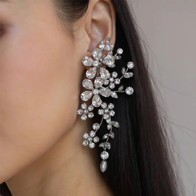 Fashion Flowers Earring-1