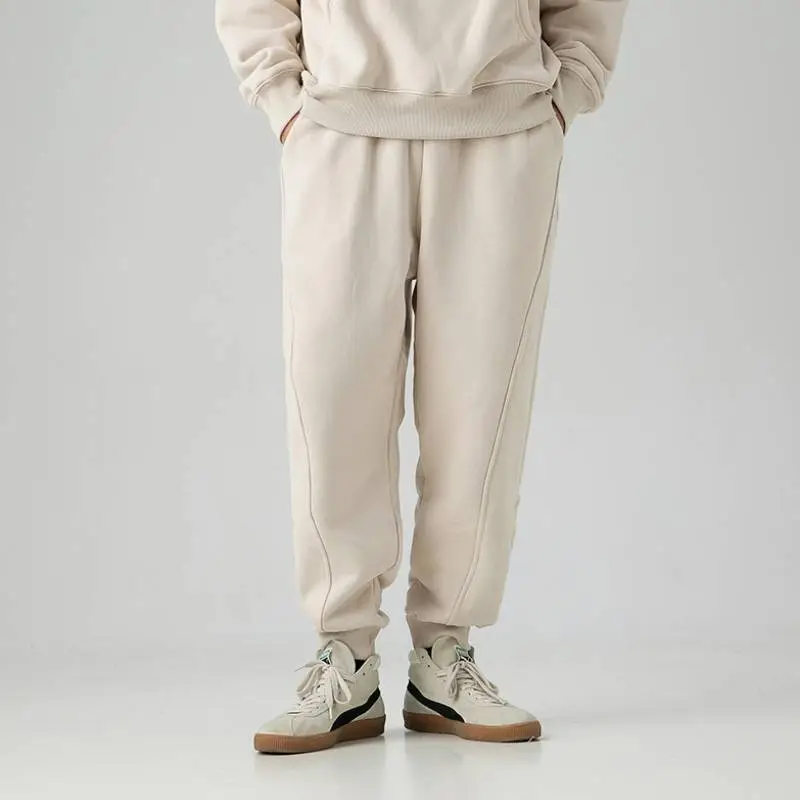 Fashionable Loose Knit Sweatpants-2