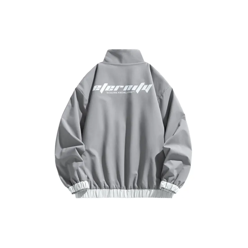 Fashionable Loose Blended Synthetic Fabrics Outdoor Jacket-3
