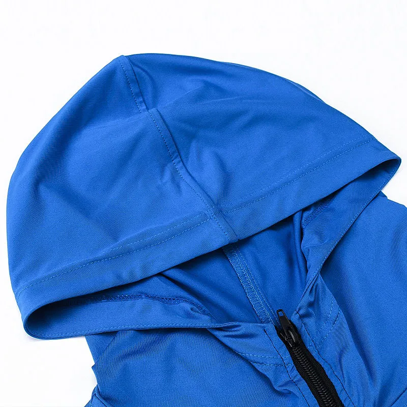 Casual Zipper Polyester Fitness Clothing-7
