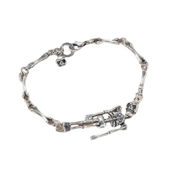 Hip Hop Skull Bracelet